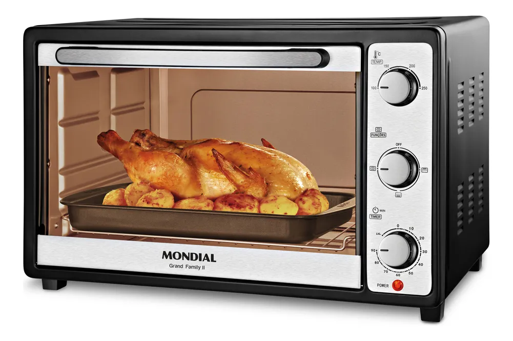 Imagem do Forno Elétrico 52L Grand Family II, Mondial 1800W FRN-52-B