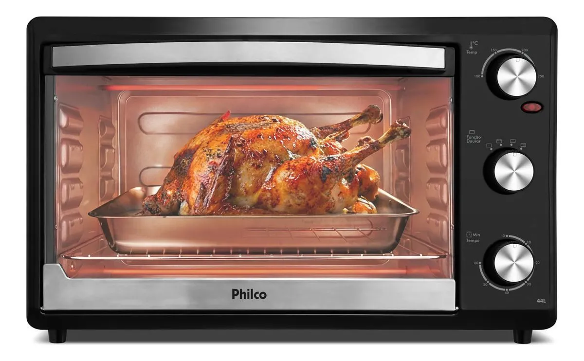 Forno Elétrico Philco PFE44P Dupla Resistência 44L de bancada