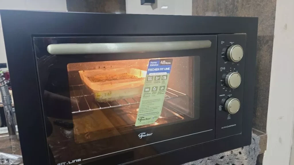 Forno elétrico Fischer Fit Line 48L inox