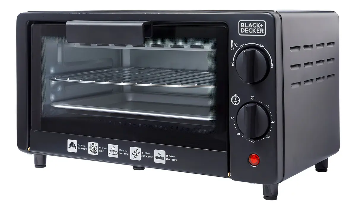 imagem do Forno Elétrico Black Decker De Bancada Capacidade 9 l Preto