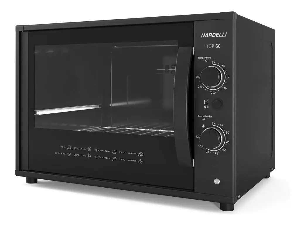 imagem Forno Elétrico De Bancada Nardelli 60litros Top60