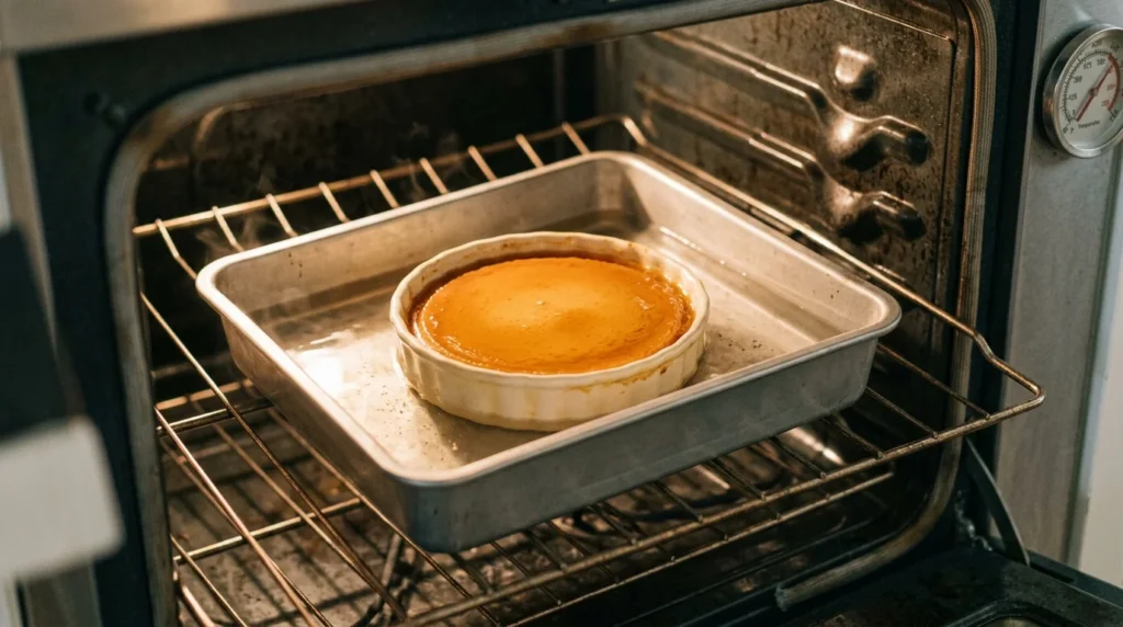 Qual a temperatura para assar pudim no forno elétrico